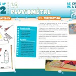 Tous à l'eau! Fiche 2, le pluviomètre