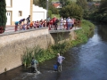 "Pêche électrique" dans le Ton par le Service de la Pêche du DNF